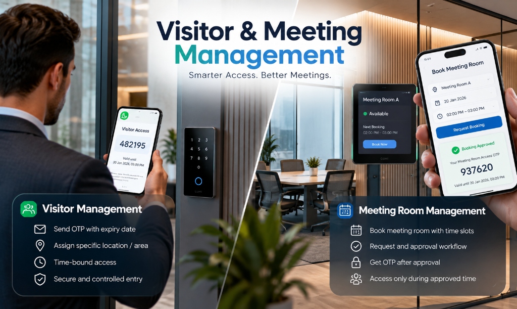 Visitor & Meeting Management Smart Access System by Lumi